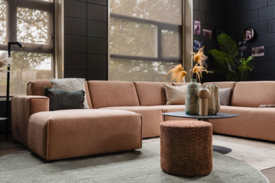 JaxxChoice modulaire hoekbank Kess powder