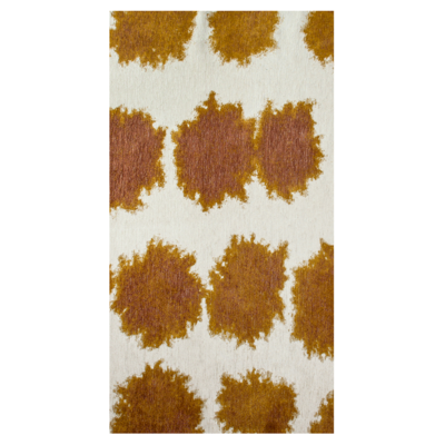 Paintball bruin structuurpatroon hedendaags abstract vloerkleed