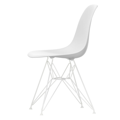 Vitra DSR RE eetkamerstoel wit onderstel