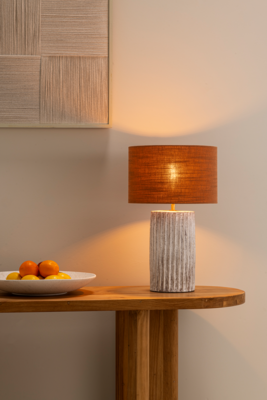 Lampenkap Oslo Linnen roest