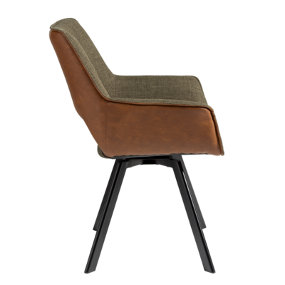 Interieurdirekt draai eetkamerstoel Catharina