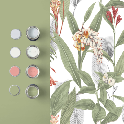 Graham &amp; Brown  vliesbehang  Botanical Powder