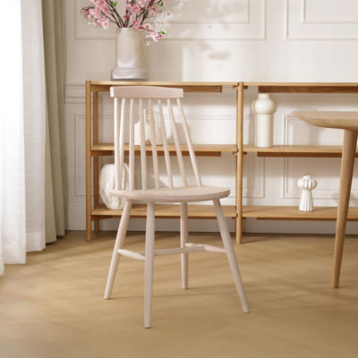 Filou berkenhouten spijlenstoel