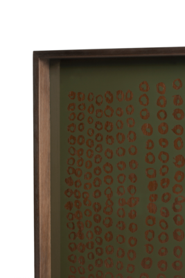 Second Nature glazen dienblad