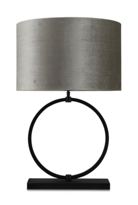 Tafellamp Devon medium zwart