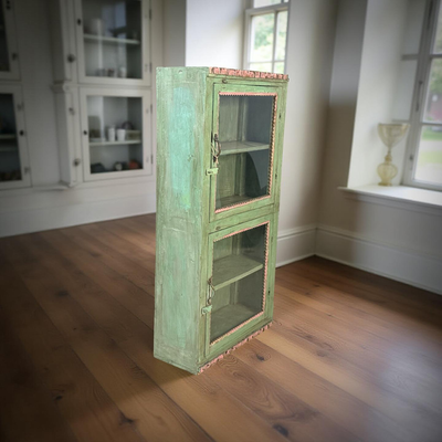 Hangkastje groen/roze uniek