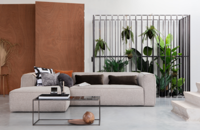 Hoekbank Bean Incl. Kussens