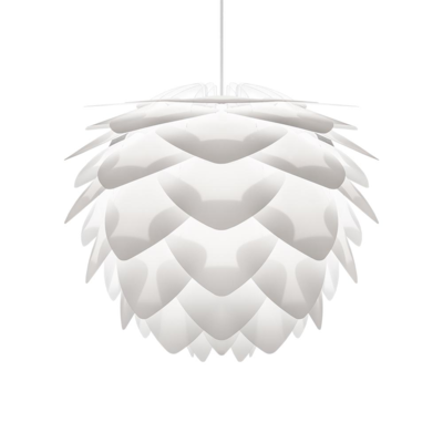 Hanglamp Silvia Ø32 cm koordset wit