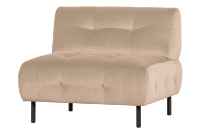 WOOOD Exclusive fauteuil Lloyd gewassen fluweel