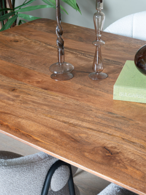 Eettafel James bruin