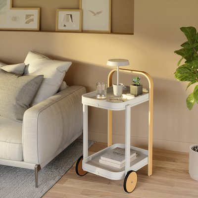 Umbra Bellwood bar en serveerwagen