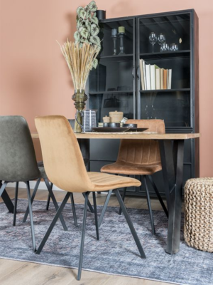 Eettafel Pluma 180 cm - Boomstamblad