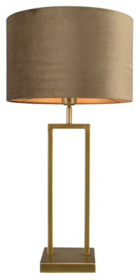 Tafellamp Veneto groot brons