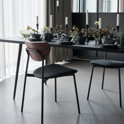 Eetkamerstoel Must - set van 2