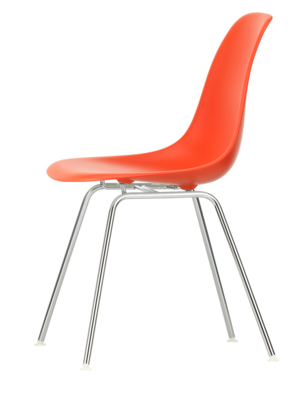 Vitra stoel Eames DSX chroom onderstel