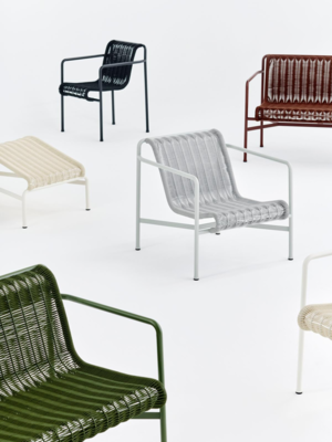 HAY Palissade Cord Lounge Chair Low