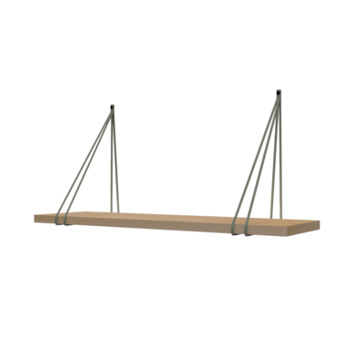 Leren split-plankdragers