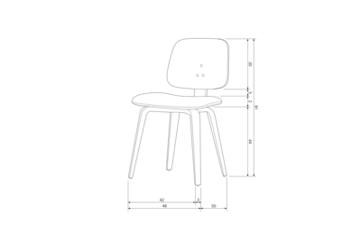 vtwonen eetkamerstoel Classic