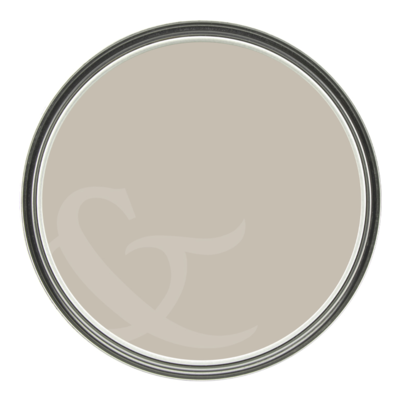 Graham &amp; Brown matte muurverf Taupe - afneembaar