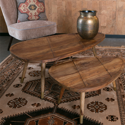 Dutchbone Sham koffietafel set