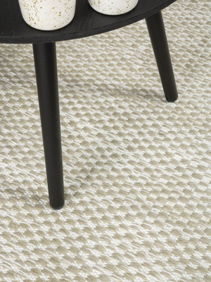 Vloerkleed Vaasa Camel White 200x300