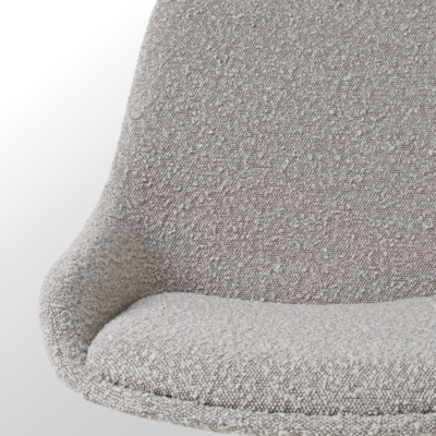 Bureaustoel Nout-Isa - zwart onderstel