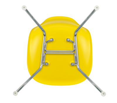 Vitra stoel Eames DSX chroom onderstel