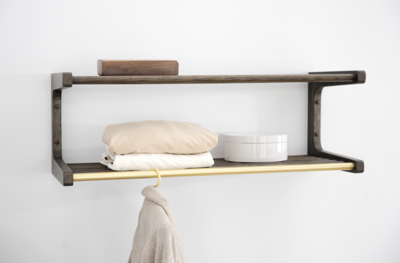 Kapstok Inverness donker eiken