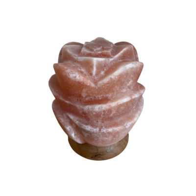 Tafellamp Lotusbloem zoutlamp