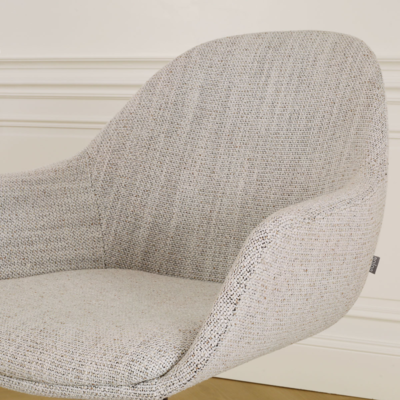 Barkruk Nino-Mae zwart onderstel - 65 cm