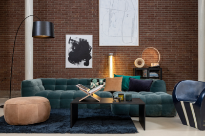 Loods 5 hoekbank Fat Joe royal velvet