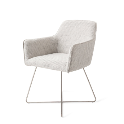Jesper Home Eetkamerstoel Hofu - Cross Steel