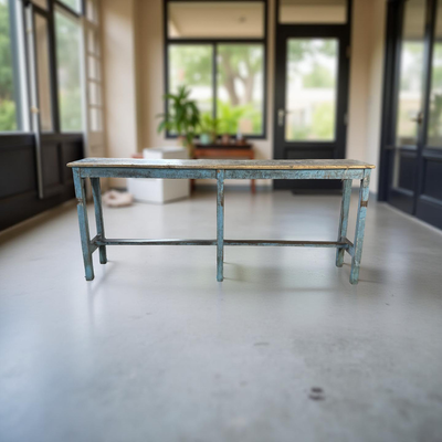 wandtafel blauw uniek