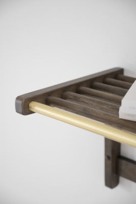 Kapstok Inverness - donker eiken