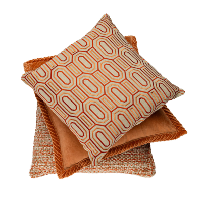 Sierkussen Tucked border