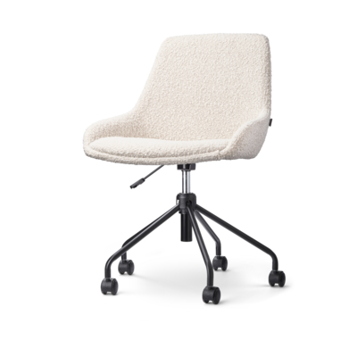 Bureaustoel Nout-Isa - zwart onderstel