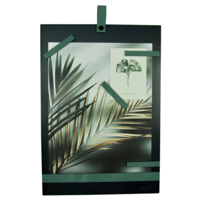 Magneetbord met magneetstrips