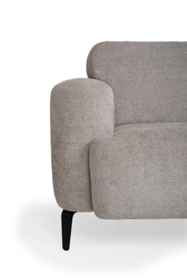 JaxxChoice hoekbank Loren lichtgrijs