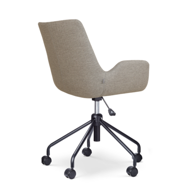 Bureaustoel Nout-Eef zwart onderstel