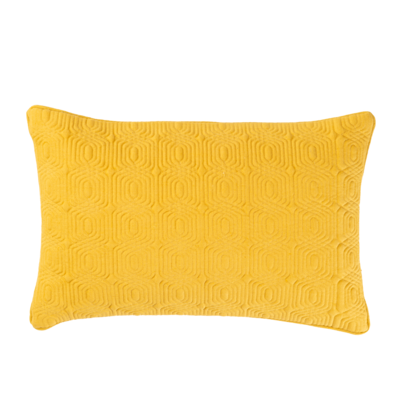 Sierkussen linnen Geo Deco