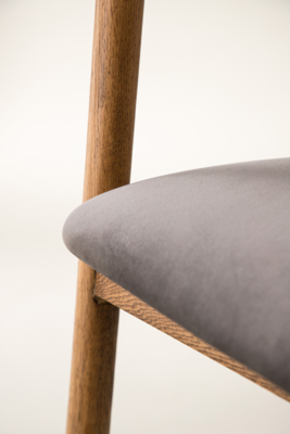 Eikenhouten eetkamerstoel Maja