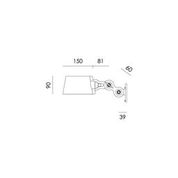 Tonone wandlamp Bolt Sidefit Mini