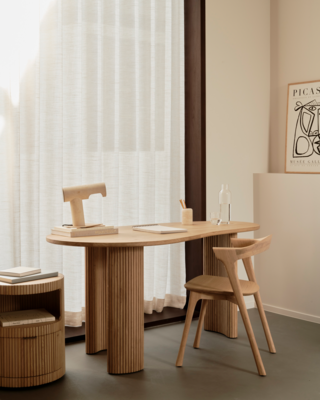 Ethnicraft - Boomerang bureau ladekast