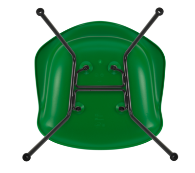 Vitra stoel Eames DAX Basic Dark onderstel